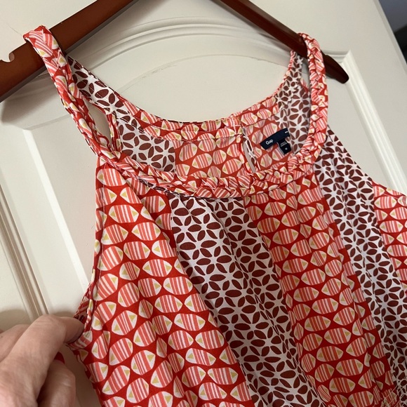 GAP Multi Colored Patterned Polyester Dress Women’s Size Medium - Picture 10 of 16